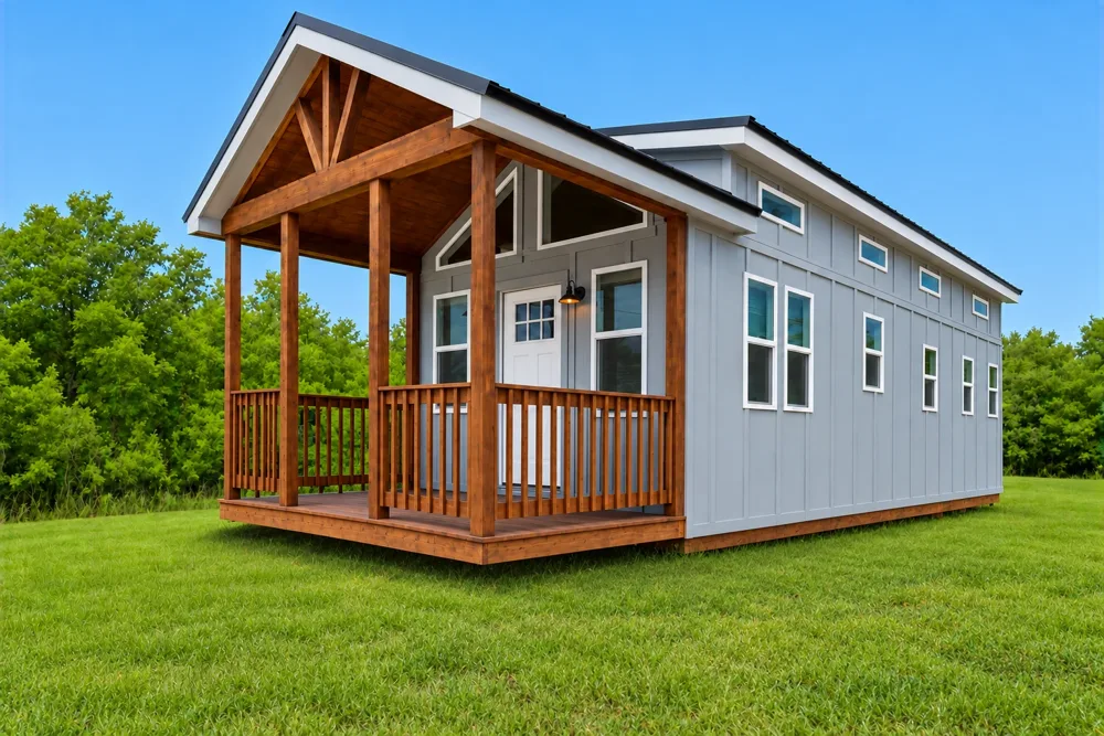 Snake River Tiny Homes park model for a Hailey Idaho buyer