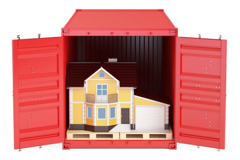 Red container homes